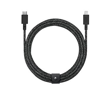 Native Union Belt Cable XL Kabel USB-C na lightning 3m - Czarny (cosmos)
