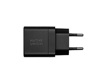 Native Union Fast GaN Ładowarka sieciowa 35W PD 2xUSB-C - Czarna