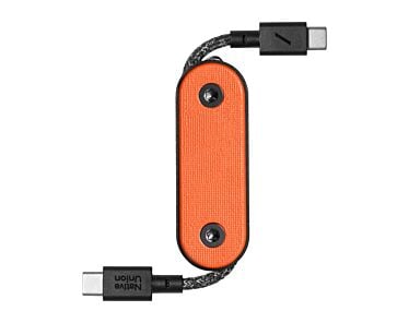 Native Union Pocket Cable Kabel USB-C na USB-C 17cm - Pomarańczowy