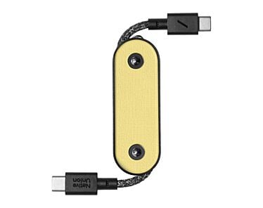 Native Union Pocket Cable Kabel USB-C na USB-C 17cm - Żółty
