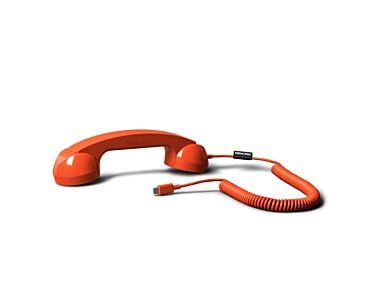 Native Union Pop Phone Słuchawka telefoniczna USB-C z funkcją odbierania i kończenia połączeń - Czerwona-1.jpg