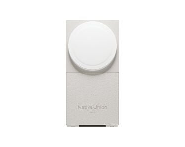 Native Union Rise Wireless Charger Bezprzewodowa ładowarka 15W do dwóch urządzeń kompatybilna z MagSafe - Piaskowa