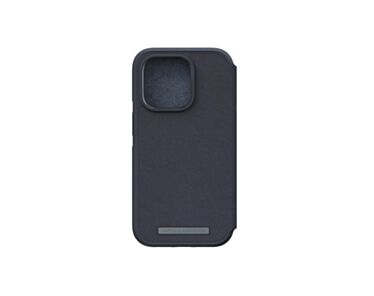 Njord byELEMENTS Etui z MagSafe do iPhone 14 Pro z prawdziwej skóry, Wallet - Czarne