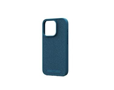 Njord byELEMENTS Fabric Etui z tkaniny do iPhone 15 Pro z MagSafe - Morskie