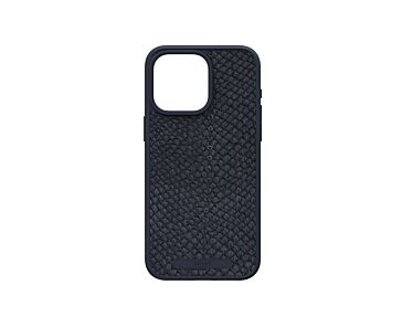 Njord byELEMENTS Salmon Leather Etui do iPhone 15 Pro Max z MagSafe - Czarne