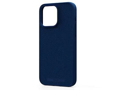 Njord byELEMENTS Suede Etui zamszowe do iPhone 15 Pro Max z MagSafe - Ciemnoniebieskie