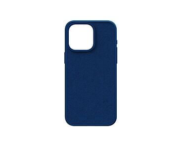 Njord byELEMENTS Suede Etui zamszowe do iPhone 15 Pro Max z MagSafe - Ciemnoniebieskie