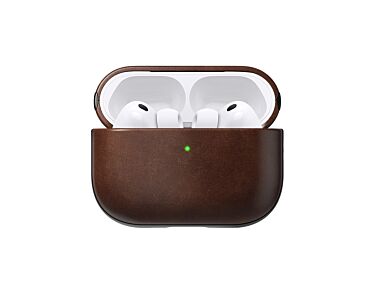 NOMAD Modern Leather Case Skórzane etui do Apple AirPods Pro 3 - Brązowe_A 1.jpg