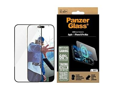 PanzerGlass Gaming Szkło ochronne dla graczy do iPhone 16 Pro Max