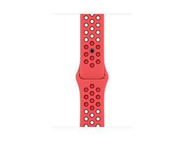 Pasek sportowy Nike w kolorze Bright Crimson/Gym Red do koperty 45 mm