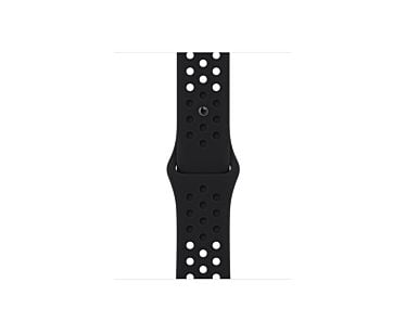Pasek sportowy Nike w kolorze czarnym/czarnym do koperty 41 mm