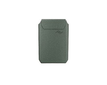 Peak Design Mobile Slim Magnetyczny portfel płaski do iPhone - Szarozielony