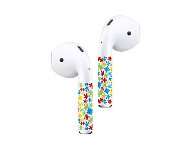 RockMax Art Skins Naklejki na AirPods 1/2 - Puzzles