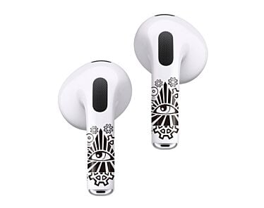 RockMax Art Skins Naklejki na AirPods 3 - Cool Devil Eye