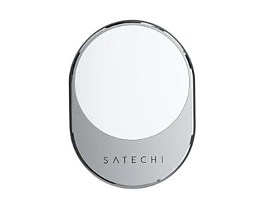 Satechi magnetyczny uchwyt samochodowy z ładowaniem Qi do iPhone - Szary