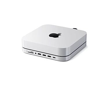 Satechi Podstawka-Hub do Mac Mini zobudową SSD Srebrny - Outlet