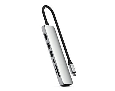 Satechi Slim Multiport Adapter Aluminiowy adapter do urządzeń mobilnych 7w1.jpg