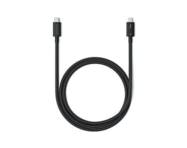 Satechi Tkany kabel thunderbolt 4 USB-C na USB-C 1m - Czarny