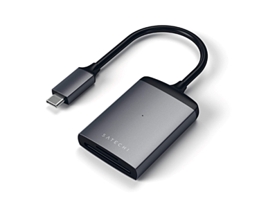 Satechi UHS-II Micro/SD Card Reader USB-C Space Gray