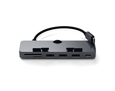Satechi USB-C Clamp Pro HUB do iMac Gwiezdna szarość (Space Gray)
