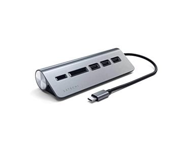 Satechi USB-C HUB / USB 3.0 / z czytnikiem kart SD Gwiezdna szarość (Space Gray)