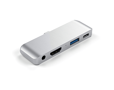 Satechi USB-C Mobile PRO HUB do iPada Pro Silver (srebrny)