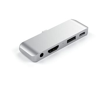 Satechi USB-C Mobile PRO HUB do iPada Pro Silver (srebrny)