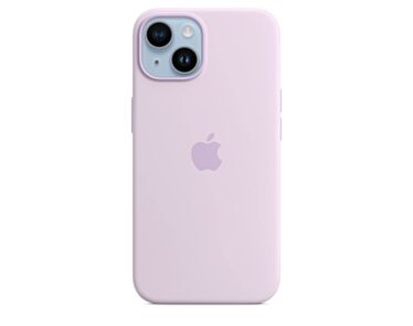 Silikonowe etui z MagSafe do iPhone’a 14 – liliowe