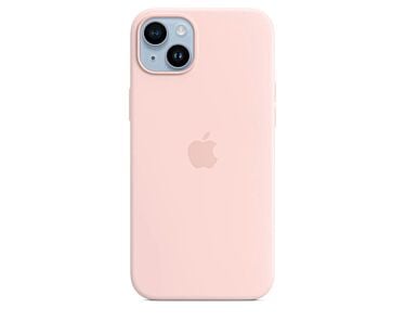 Silikonowe etui z MagSafe do iPhone’a 14 Plus – kredowy róż - Outlet