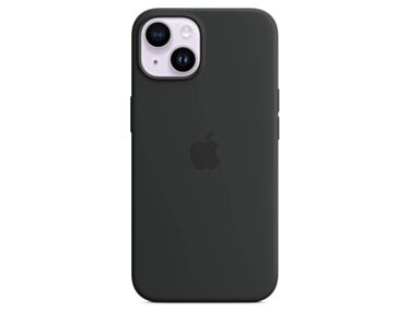 Silikonowe etui z MagSafe do iPhone’a 14 – północ