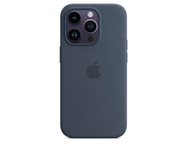 Silikonowe etui z MagSafe do iPhone’a 14 Pro – sztormowy błękit