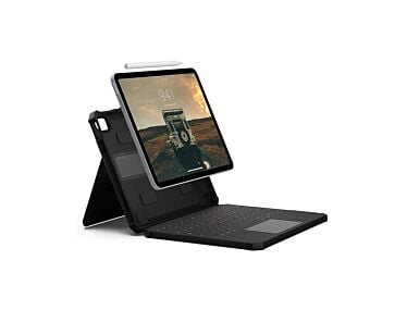 UAG USB-C Keyboard Etui ochronne z klawiaturą oraz uchwytem do Apple Pencil do iPad 10 - Czarno-szare - 1.jpg
