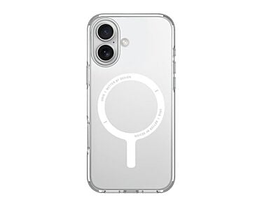 UNIQ Clario Etui do iPhone 16 kompatybilne z MagSafe - Przezroczyste