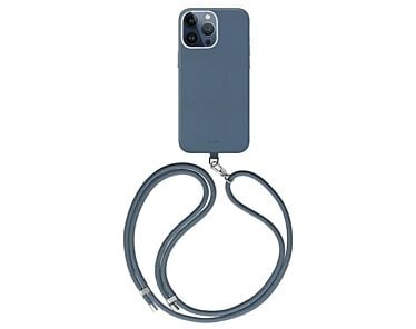 UNIQ Coehl Muse Etui do iPhone 15 Pro Max kompatybilne z MagSafe - Niebieskie - Outlet