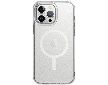 UNIQ LifePro Xtreme Etui do iPhone 15 Pro kompatybilne z MagSafe - Przezroczyste/ Tinsel Lucent