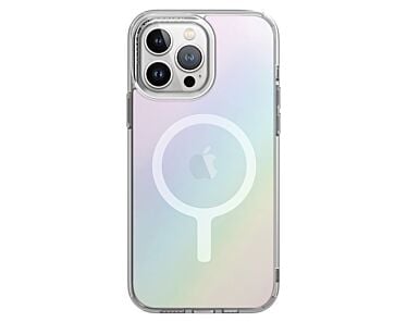UNIQ LifePro Xtreme Etui do iPhone 15 Pro Max kompatybilne z MagSafe - Przezroczyste/ Opalizujące