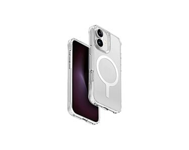 UNIQ LifePro Xtreme Etui do iPhone 16 kompatybilne z MagSafe - Przezroczyste / Frost