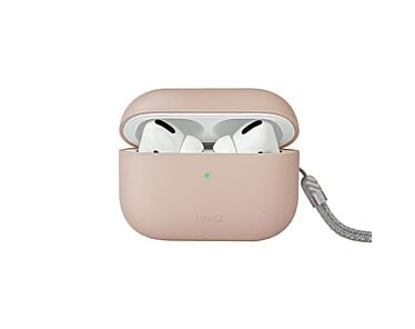 UNIQ Lino Silikonowe etui ochronne do AirPods Pro 2 gen - Różowe