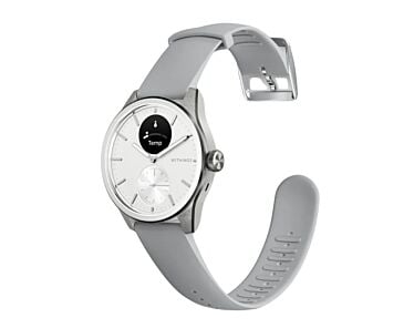 Withings Scanwatch 2 Zegarek z kopertą 42mm /funkcja EKG / pomiarem pulsu / SPO2 / mierzenie aktywności fizycznej i snu - Biały