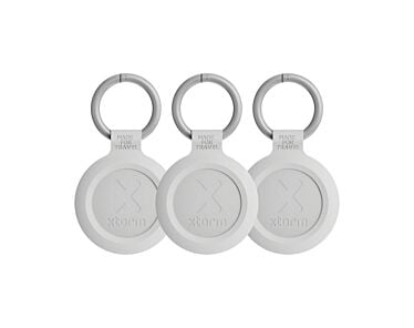 XTORM Travel Tag2 Wodoodporny lokalizator (Apple iOS) 3 pak - Biały