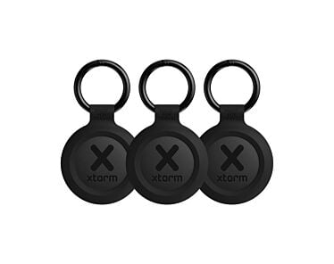 XTORM Travel Tag2 Wodoodporny lokalizator (Apple iOS) 3 pak - Czarny