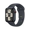 Apple Watch SE GPS + Cellular Koperta 44mm z Aluminium w kolorze Północy z Paskiem sportowym w kolorze Północy - S/M