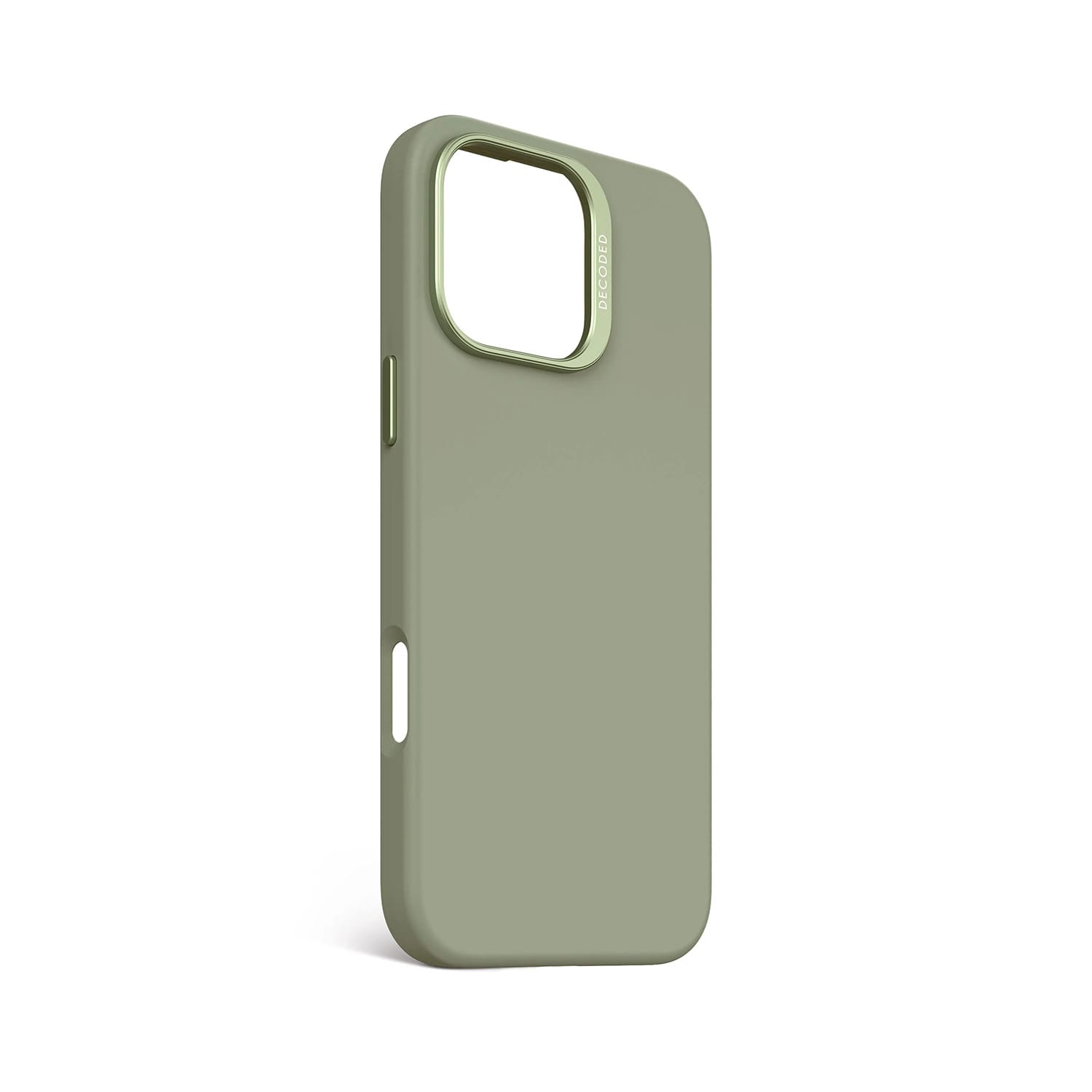 Decoded AntiMicrobial Silicone Backcover Etui silikonowe do iPhone 16 Pro kompatybilne z MagSafe - Jadeitowa zieleń Decoded AntiMicrobial Silicone Backcover Etui silikonowe do iPhone 16 Pro kompatybilne z MagSafe - Jadeitowa zieleń