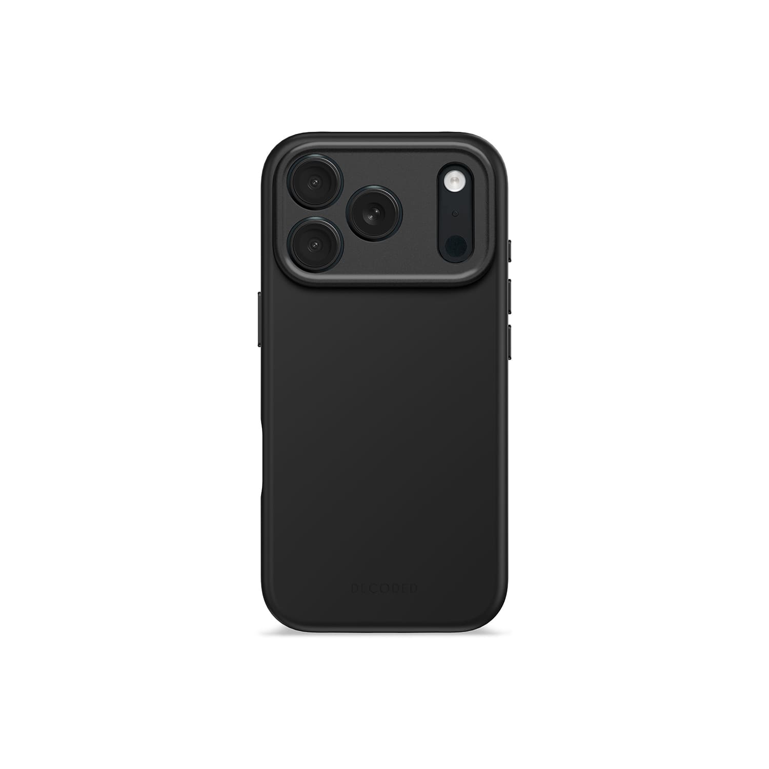 Decoded AntiMicrobial Silicone Backcover Etui silikonowe do iPhone 17 Pro kompatybilne z MagSafe - Czarne