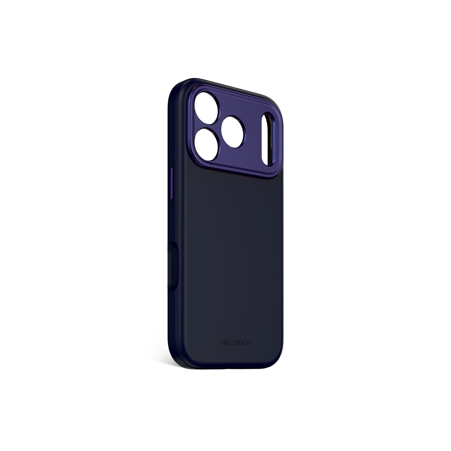 Decoded AntiMicrobial Silicone Backcover Etui silikonowe do iPhone 17 Pro kompatybilne z MagSafe - Granatowe