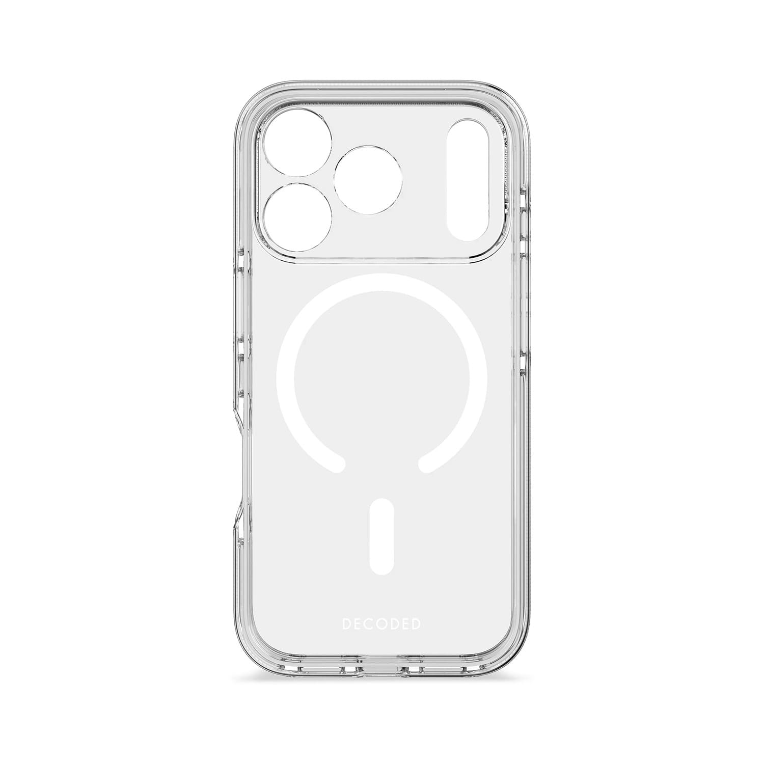 Decoded DropTec Backcover Etui do iPhone 17 Pro Max kompatybilna z MagSafe - Przezroczyste Decoded DropTec Backcover Etui do iPhone 17 Pro Max kompatybilna z MagSafe - Przezroczyste