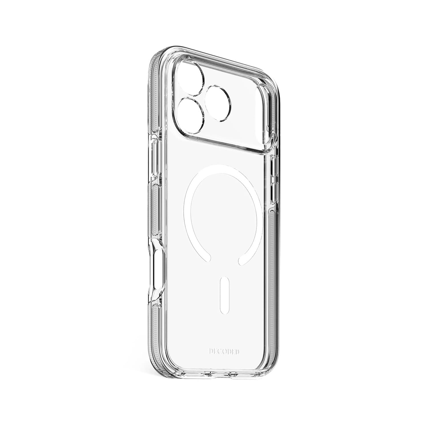 Decoded DropTec Backcover Etui do iPhone 17 Pro Max kompatybilna z MagSafe - Przezroczyste Decoded DropTec Backcover Etui do iPhone 17 Pro Max kompatybilna z MagSafe - Przezroczyste