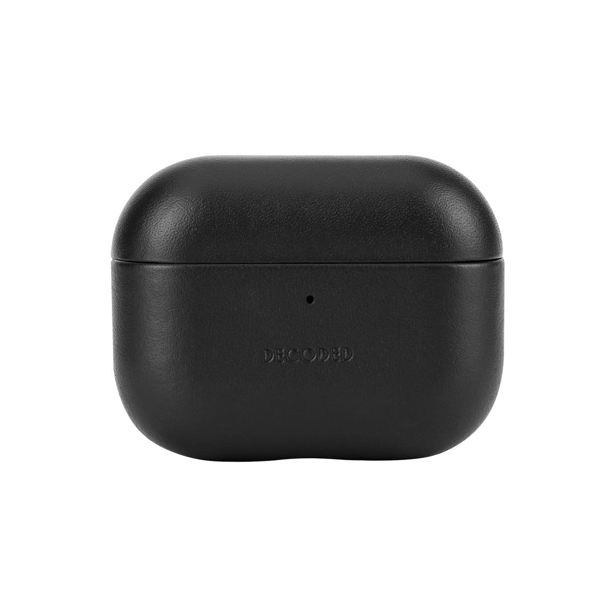 Decoded Leather Case Skórzane etui ochronne do AirPods Pro 3 - Czarne
