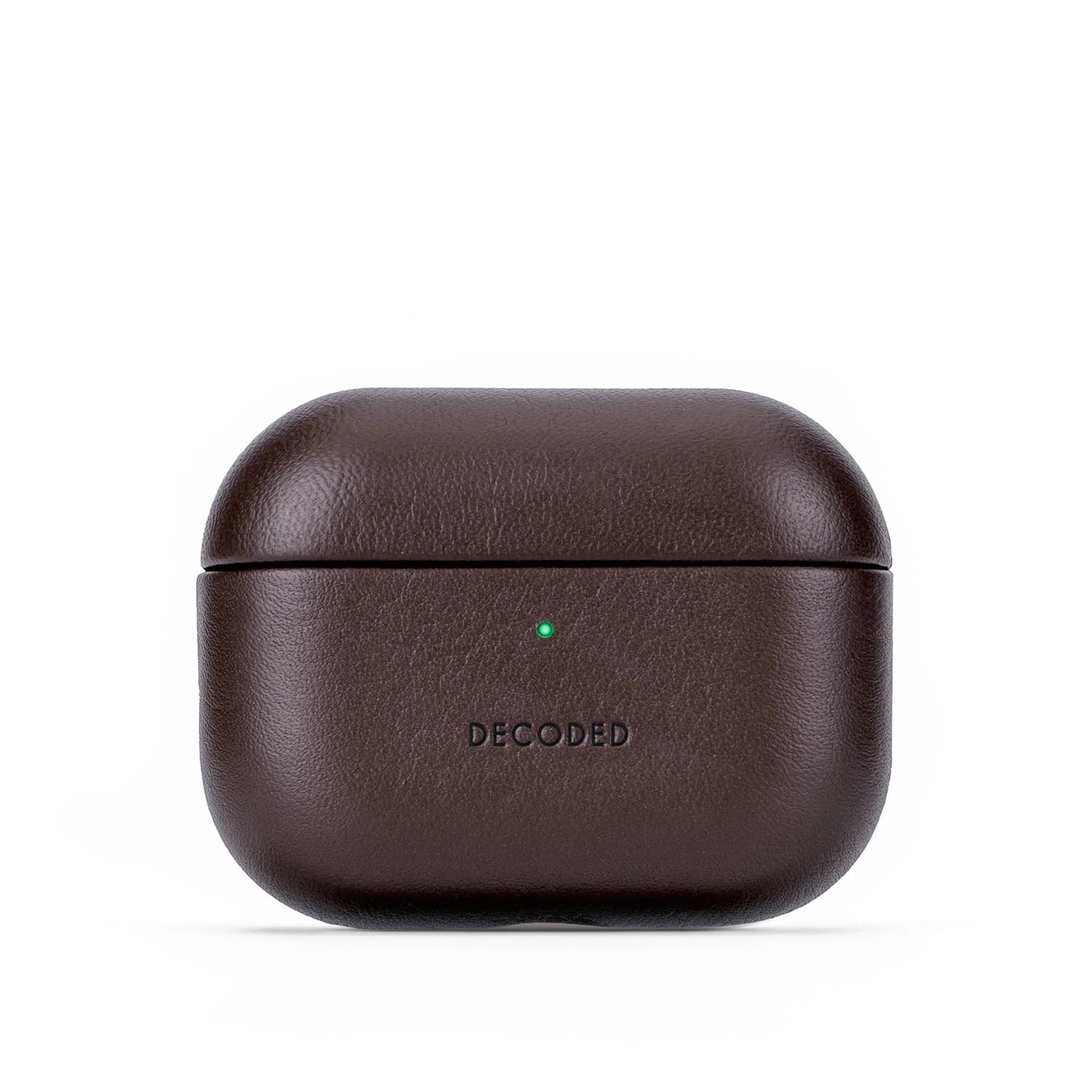Decoded Leather Case Skórzane etui ochronne do AirPods Pro 3 - Czekoladowe Decoded Leather Case Skórzane etui ochronne do AirPods Pro 3 - Czekoladowe