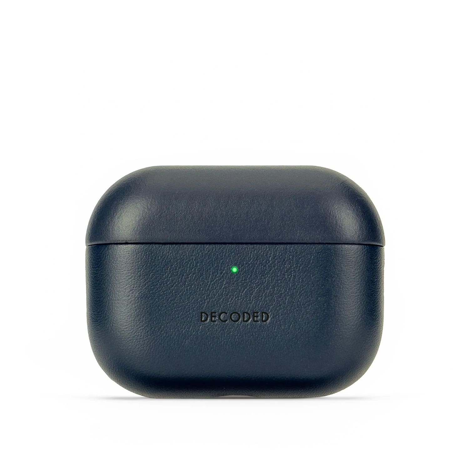 Decoded Leather Case Skórzane etui ochronne do AirPods Pro 3 - Granatowe